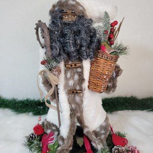 Woodland Santa with Basket